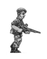 (300ICW52a) Legionnaire in beret with FM24/29 LMG