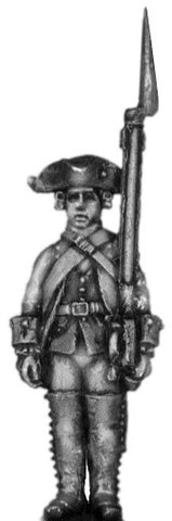 (100AOR100a) 1756-63 Saxon Musketeer, at attention