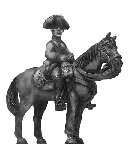 (100AOR143) 1756-63 Saxon Cuirassier officer