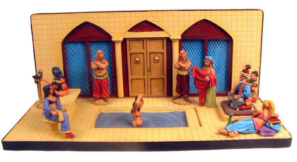 (100CIV026) 28mm Eastern Harem Set