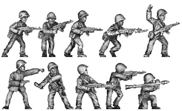 (100KSM07) Musorian Infantry - Set 2 variant