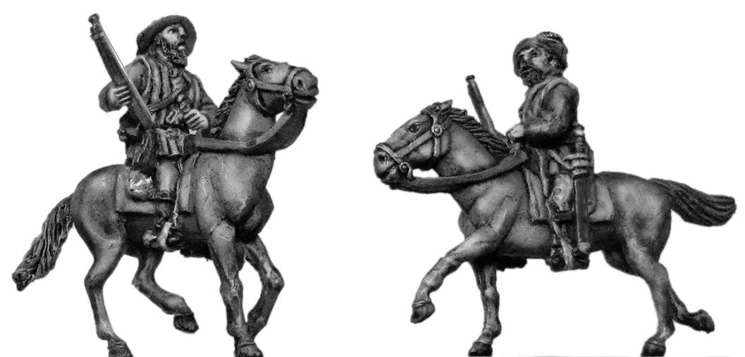 (100POR14) Mounted Arquebusier
