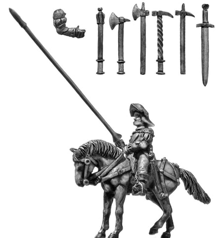 (100RIW05) Italian Wars Archer, open visor, sallet helmet(1)