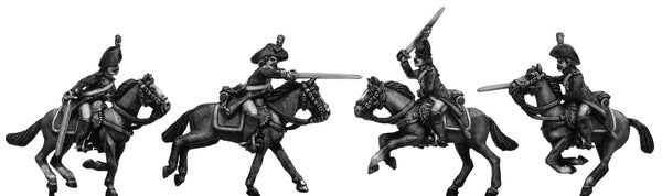 (100WFR181) Cavalrie trooper, charging
