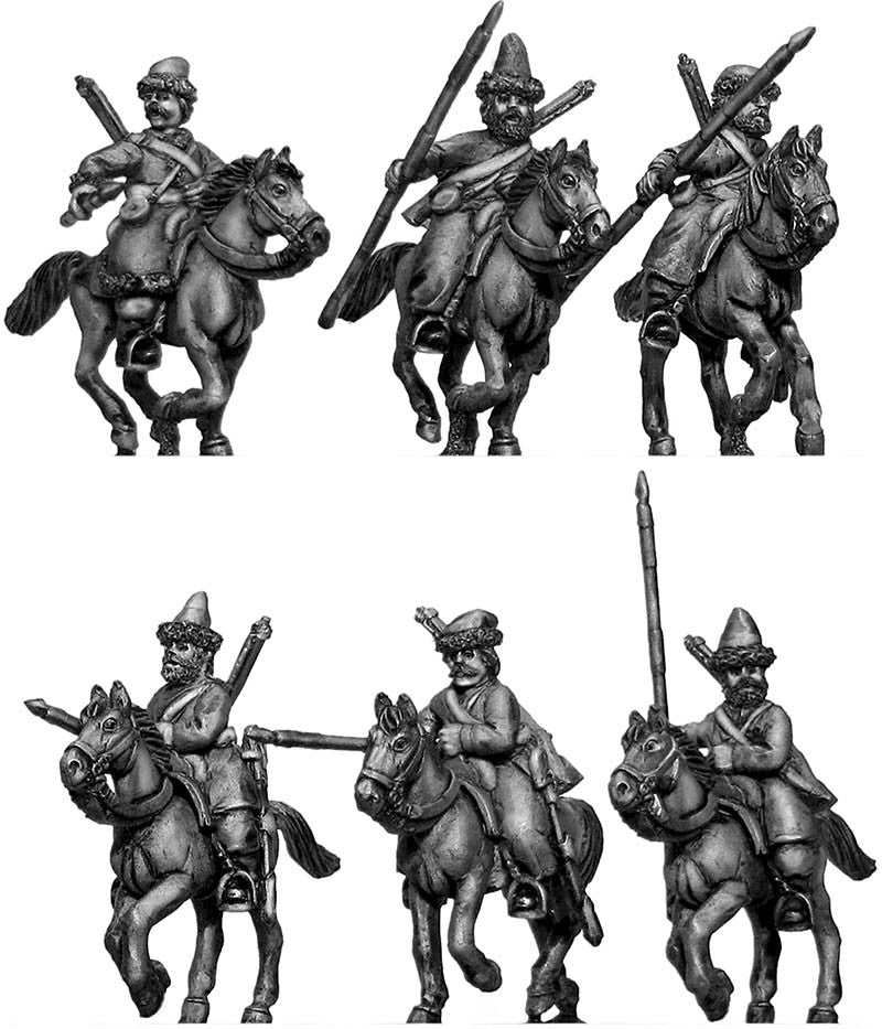 (100WFR374) Ural Cossacks, mounted