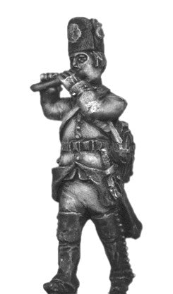 (100WFR505) Austrian Fusilier fifer, kasket, marching