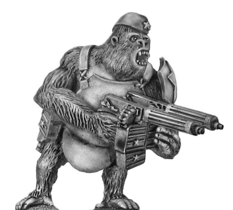 (100PLP201) Soviet Gorilla with twin HMGs, side cap & body armour