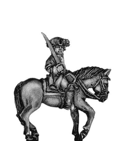 (300SYW110) Prussian mounted infantry officer