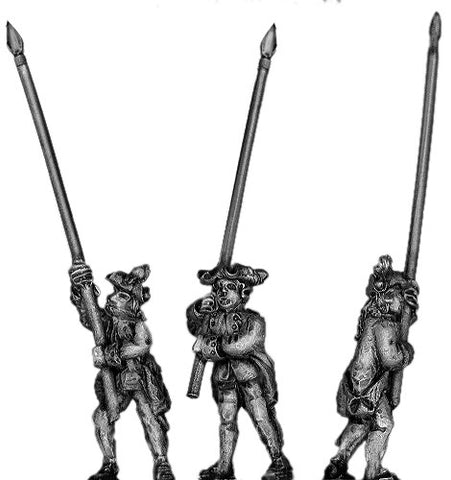 (300SYW208) Hungarian Musketeer standard bearer
