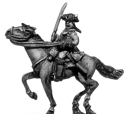 (300SYW412) Mounted officer in cuirasse