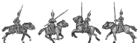 (300WWT258) NEW Italian Askari Cavalry in fez w/rifle, sabre, lance