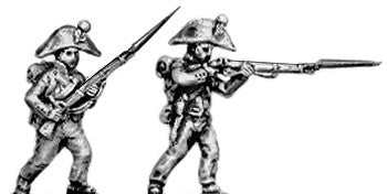 (AB-F08) Line infantry | skirmishers | bicorne