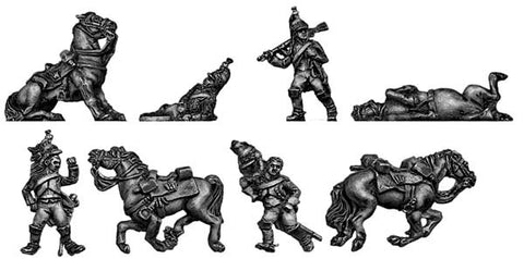 (AB-F71) Dragoon Casualty set- 8 pieces