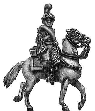 (AB-NEDC08)  Belgian Carabinier trumpeter, in helmet