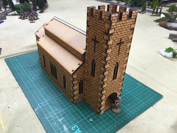 (BAL1010) Stone Church 28mm