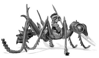 (PAXPYG08) Giant ant with Pygmy jockey
