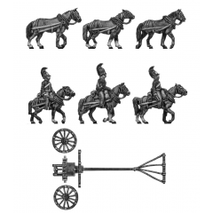 (AB-RA12) Horse artillery - light limber team