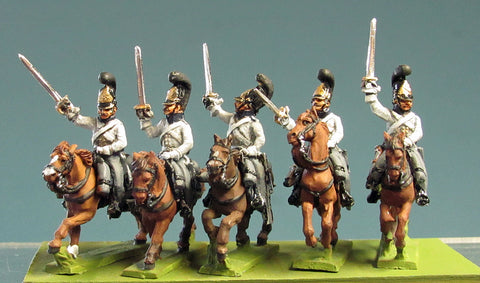 (AB-ER30a) NEW 1805 Russian Kurrasiers, charging (Coming soon)