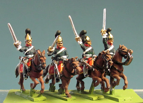 (AB-ER34a) NEW 1805 Russian Dragoons, charging