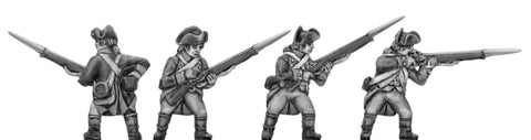 (300AWI002) NEW US  Continental Infantry, firing/loading