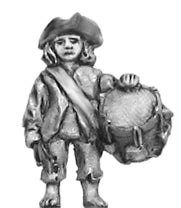 (300AWI015) NEW US Contiental Infantry in campaign dress, Drummer