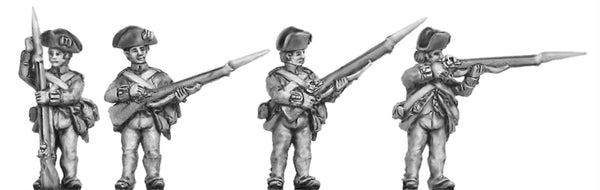 (300AWI101) NEW British Infantry Tricorne, firing/loading (Coming soon)