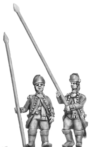(300AWI117) NEW British Infantry Saratoga Cap, Ensign (Coming soon)