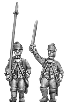 (300AWI118) NEW British Infantry Saratoga Cap, Officer (Coming soon)