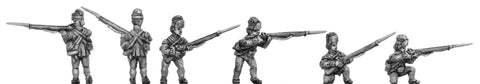 (300AWI130) NEW British Light Infantry, skirmishing (Coming soon