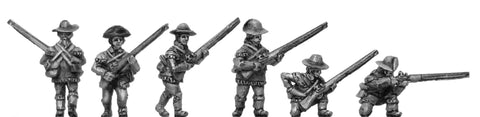 (300AWI023) NEW Continental Riflemen,skirmishing