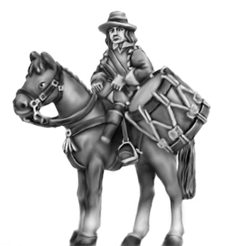 (300ECW063) Mounted Dragoon drummer