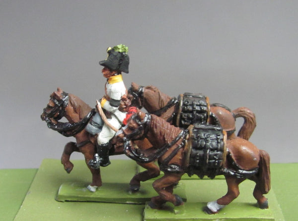 (AB-KK86) NEW Austrian Kavallerie Battery Pack Horses