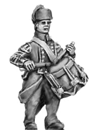 (300AWI119) NEW British Infantry Saratoga Cap, Drummer (Coming soon)