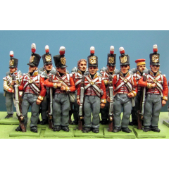 (AB-Bs01 NEW British Line Infantry Battalion (Coming soon) 36 foot, 1 mtd officer