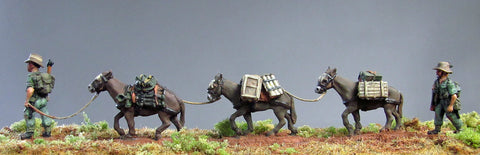 (SPB16) NEW Chindit Mules & Handlers