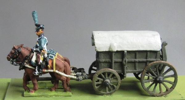 (AB-F65) NEW French two horse Battalion wagon