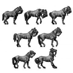 (AB-H01) Light cavalry horse | standing