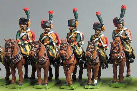 (AB-IG01a) NEW Chasseur a Cheval trooper at rest