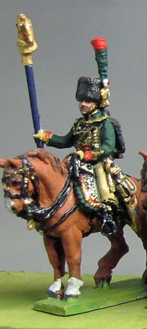 (AB-IG04a) NEW Chasseur a Cheval Eagle Bearer at rest (Coming soon)