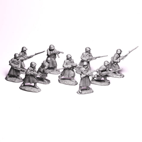 (INS40 NEW Soviets in Greatcoat, advancing