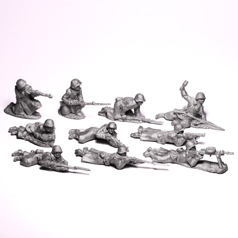 (INS41) NEW Soviets in Greatcoat, prone