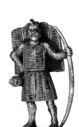 (100POW07) Powhatan warrior with armour