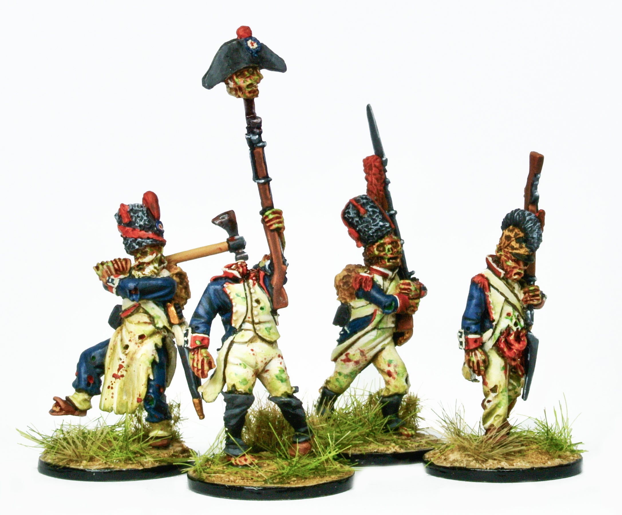 (100KAS207) NEW Zombie Napoleonic Infantry set 2- 10 figures | Eureka ...