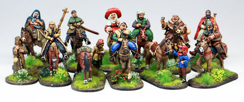 (100CIV92) The Canterbury Tales, The Complete Story (only sold in full 12 figure sets)