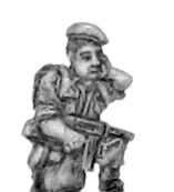 (300ICW54) Legionnaire Radio Operator in beret