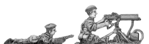 (300ICW55) Legionnaire 30cal HMG team, in beret