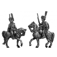 (AB-IG99) NEW Chasseur a Cheval, on guard, carbine