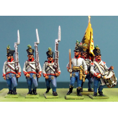 (AB-KKs04) NEW Austrian, Hungarian Line Infantry Battalion (1806-1815) Shako Period