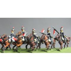 (AB-VL01a) NEW Vistula Legion Lancers charging