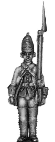 (100AOR110a) 1756-63 Saxon Grenadier, at attention